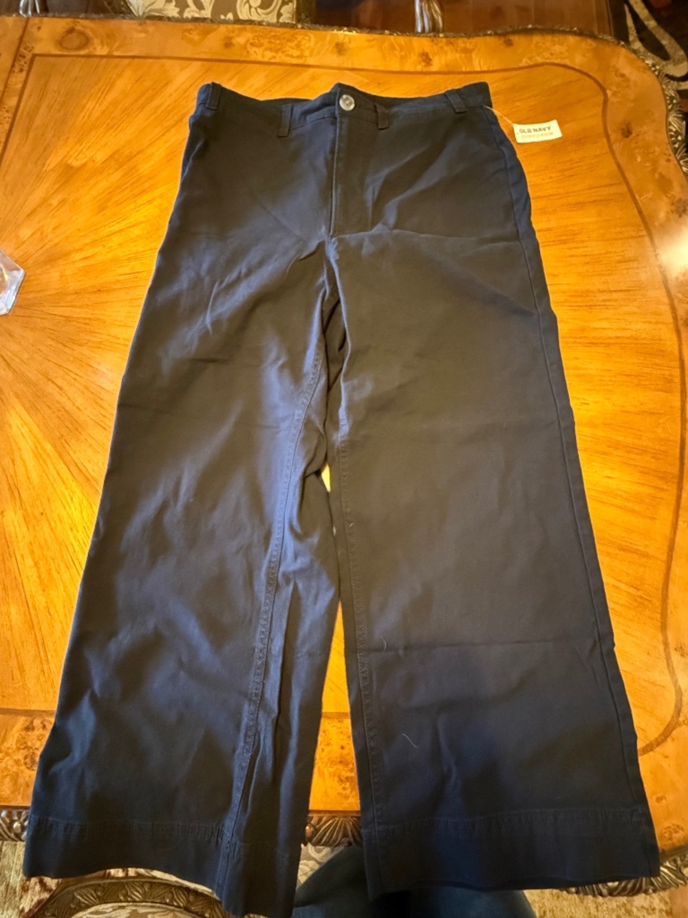 Old Navy Wide Leg Jeans Black Size 12